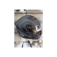 JK-20 Jk-20 Jk902 Çene Pedli Güneş Vizörlü Çeneden Açılır Kask [H-1 Grey ] L
