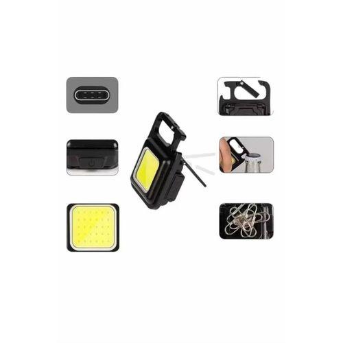 Anahtarlık Çok Amaçlı Mıknatıslı Taşınabilir Işık Led Şarjlı