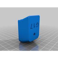 G17 Şarjör Taban Plakası Uzatma CA (Bu ürün Sadece Plastik parçadır - Almadan Önce Soru Sorabilirsiniz)