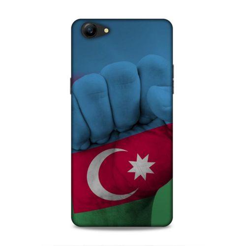 Oppo A79 Uyumlu Kılıf Azarbaijan (19) Kılıfları Yumruk Bayrak