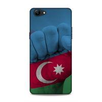 Oppo A79 Uyumlu Kılıf Azarbaijan (19) Kılıfları Yumruk Bayrak