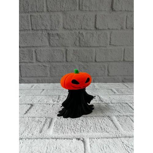 Balkabağı Figür 9cm Cadılar Bayramı Dekoratif Biblo