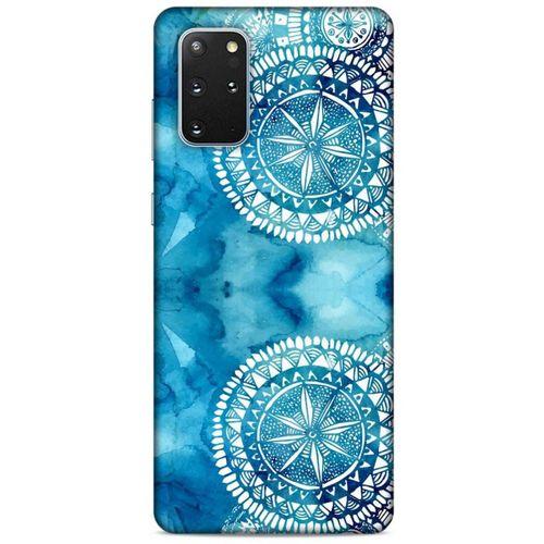 Samsung Galaxy S20 Plus Uyumlu Kılıf Mavi Delisi (45) Liquid Air Kılıf Suluboya Motif