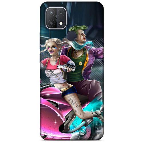 Oppo A15s Uyumlu Kılıf Harley Quinn (28) Arka Kapak Koyu galibarda