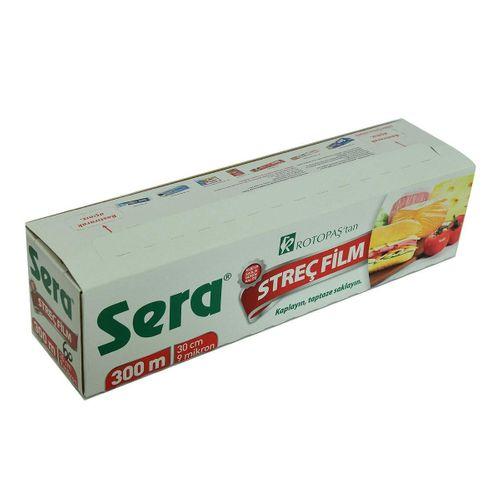 Sera Streç Film 30 Cm X 300 M 9 Mikron Kayar Bıçaklı