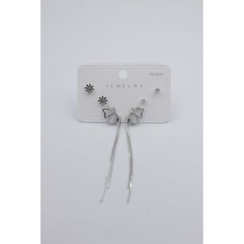 Çoklu Set Küpe - Gümüş