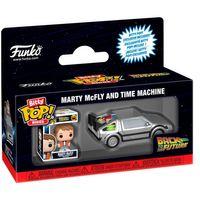 Funko Bitty POP Rides: Marty McFly And Time Machine