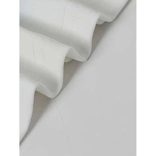 Baskılı Oversize Bisiklet Yaka T-shirt - Beyaz