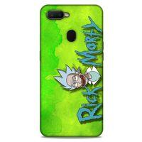 Oppo Ax7 Uyumlu Kılıf Rick And Morty (12) Koruyucu Silikon Space Cruiser / Car