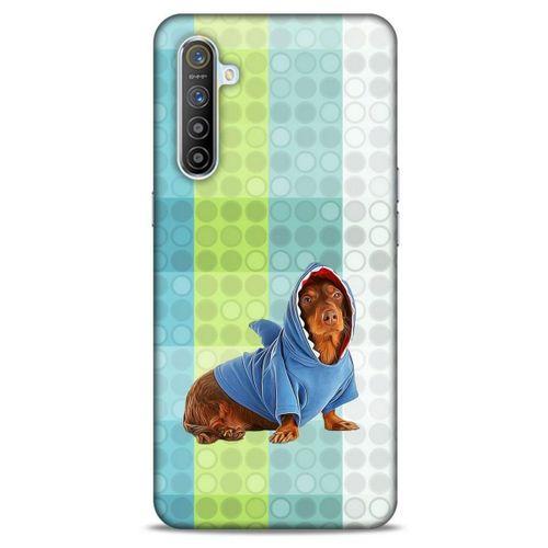 Oppo Realme XT Kılıf Köpek Kıyafetleri (43) Thin Fit Kılıf Cocker Kapişonlu Eşofman