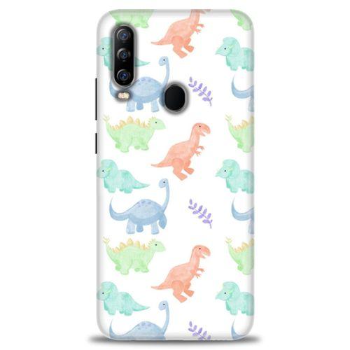 General Mobile GM 20 Pro Kılıf HD Baskılı Kılıf - Minik Dinazorlar + Tam Ekran Koruyucu