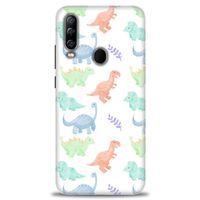 General Mobile GM 20 Pro Kılıf HD Baskılı Kılıf - Minik Dinazorlar + Tam Ekran Koruyucu