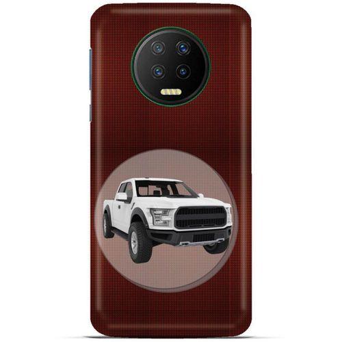 Lopard İnfinix Note 7 Uyumlu Kılıf PickUpX (5) Koruma Kabı Krem