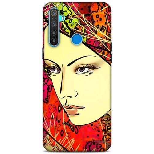 Lopard Oppo Realme 5i Uyumlu Kılıf Sürreal Yüzler ♀ (31) TPU Kılıf Baskılı