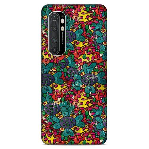 Lopard Xiaomi Mi Note 10 Lite Uyumlu Kılıf Soyut Sanat (29) Baskılı Arka Koruma Kılıfı