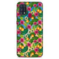 Frutix Granadilla 01 Samsung Galaxy M31 Kılıf Desenli Silikon