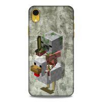 Lopard Apple iPhone XR Uyumlu Kılıf PiXel (43) Thin Fit Kılıf Tavuk MC