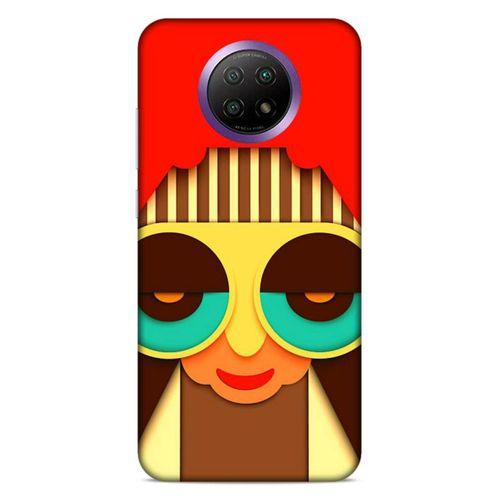 Lopard Xiaomi Redmi Note 9 5g Uyumlu Kılıf Soyut Sanat (5) Baskılı Koruma Kabı