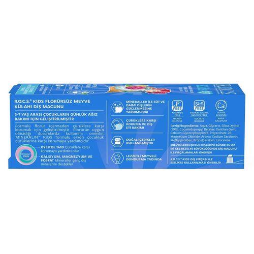 R.O.C.S.Kids Diş Macunu 35 ml 3-7 Yaş Meyve Külahı