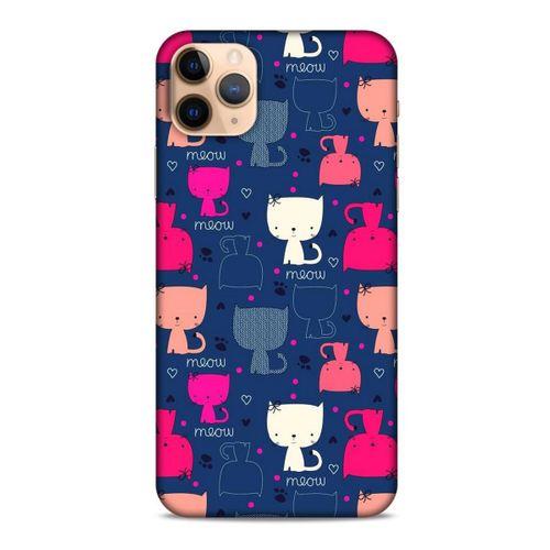 Lopard Apple Iphone 11 Pro Uyumlu Kılıf Kediler (5) Koruma Kabı Miyav