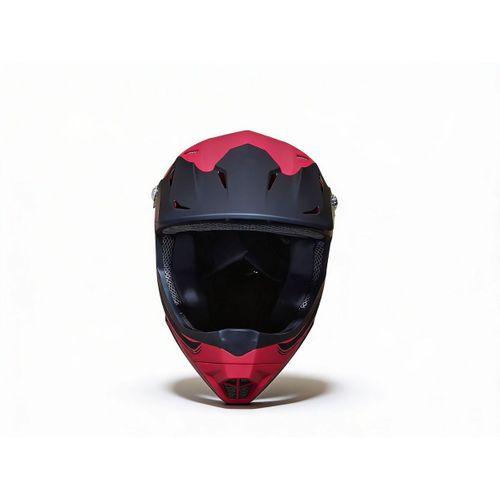 Fullface Kask Yetişkin Asistan Kırmızı Small