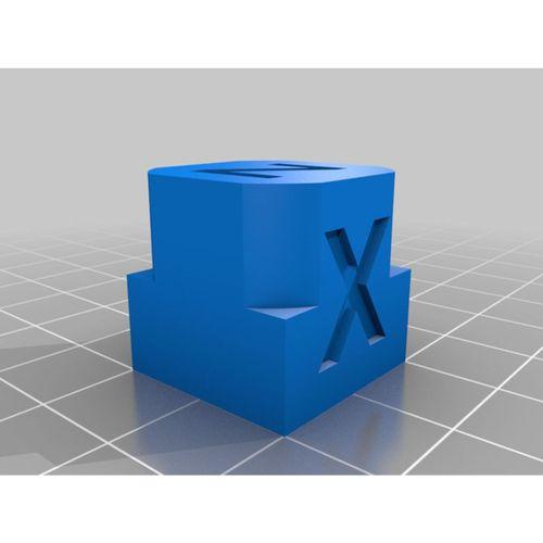- 20x20 Kalibrasyon Küpü 3D Baskı (Bu ürün Sadece Plastik parçadır - Almadan Önce Soru Sorabilirsiniz)