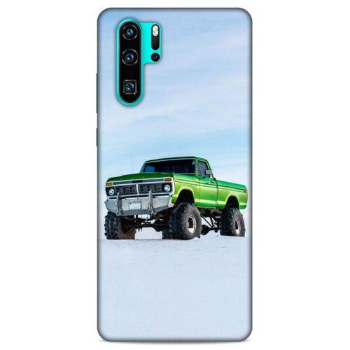 Lopard Huawei P30 Pro Uyumlu Kılıf PickUpX (33) Hybrid Kılıf Açık Yeşil