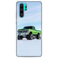 Lopard Huawei P30 Pro Uyumlu Kılıf PickUpX (33) Hybrid Kılıf Açık Yeşil