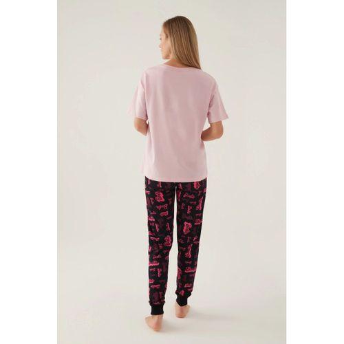Barbie L1704-s Kadın Kısa Kol Pijama Takımı