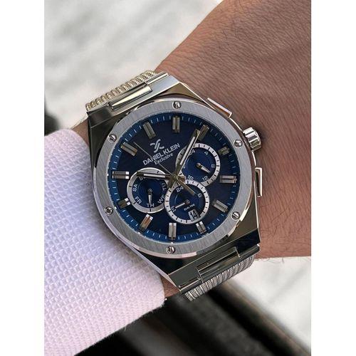 Daniel Klein Hasır Kordon İtalyan Tasarım Bileklik Hediyeli 2 Yıl Garantili Erkek Kol Saati E10885.3