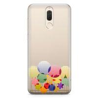 Huawei Nova 2i Kılıf Konfeti Yıldızlar Arka Kapak Koruma Desenli Full Koruyucu