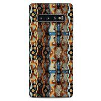 Samsung Galaxy S10 Kılıf Baskılı Özel Seri Taşlı (33) Hybrid Kılıf