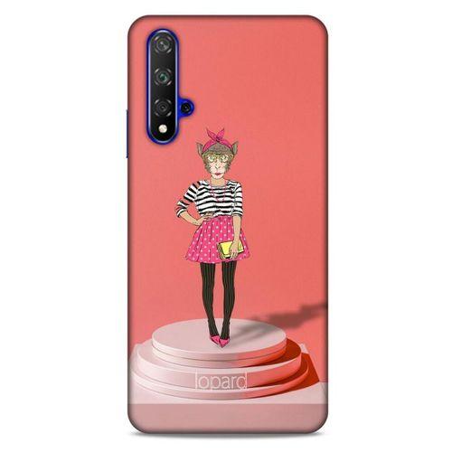 Huawei P Smart S Y8P Kılıf FunnyMaX (9) Kılıf Gül Kurusu Maymun