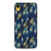 Apple iPhone XR Kılıf Desenli Özel Seri Tüyler (10) Full Koruma Kılıfı