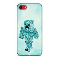 Lopard Apple iPhone SE 2020 Uyumlu Kılıf PiXel (47) Crystal Flex Kılıf Diamond Creeper