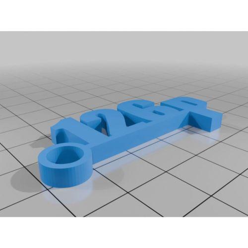 Leyes İsimli Anahtarlık