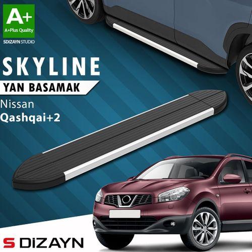 S-Dizayn Nissan Qashqai +2 Skyline Aluminyum Yan Basamak 183 Cm 2007-2014 A+ Kalite