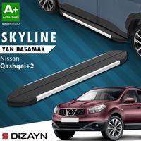 S-Dizayn Nissan Qashqai +2 Skyline Aluminyum Yan Basamak 183 Cm 2007-2014 A+ Kalite