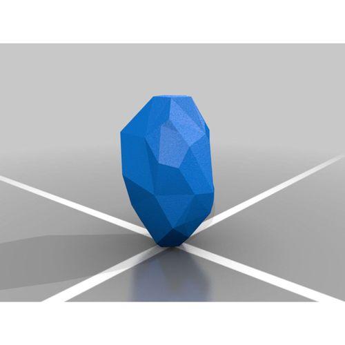 Low Poly Taş 3D Baskı (Bu ürün Sadece Plastik parçadır - Almadan Önce Soru Sorabilirsiniz)