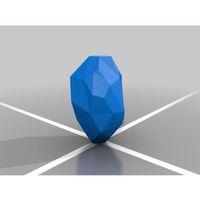 Low Poly Taş 3D Baskı (Bu ürün Sadece Plastik parçadır - Almadan Önce Soru Sorabilirsiniz)