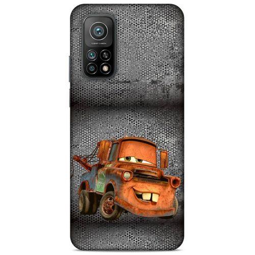 Lopard Xiaomi Mi 10T Pro 5G Uyumlu Kılıf PickUpX (50) Shockproof Kılıf Orange Car