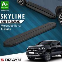 S-Dizayn Mercedes X-Class Skyline Siyah Yan Basamak 203 Cm 2018-2020 A+ Kalite