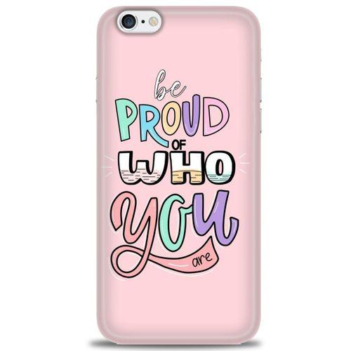 iPhone 6 Kılıf HD Baskılı Kılıf - Who You + Tam Ekran Koruyucu