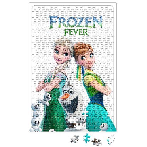 Elsa Anna Frozen Fever Olaf Puzzle 240 Parça Yapboz