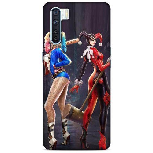 Oppo A91 Uyumlu Kılıf Harley Quinn (19) Kılıfları Kestane