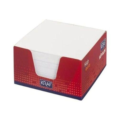 Kraf Küp Blok 8X8Cm Beyaz Not Kağıdı - 2 adet