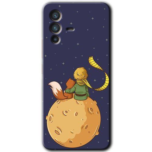 Vivo V23 5G Kılıf HD Desen Baskılı Arka Kapak - Küçük Prens