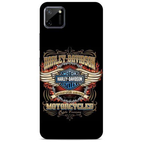 Realme C11 Uyumlu Kılıf Motorsiklet (6) Silikon Kılıf Harley Davidson