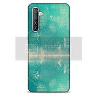 Paslı Renkler Turkuaz Samsung Galaxy M21 Kılıf