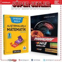 Şenol Hoca Alıştırmalarla Matematik 2 ve Hız Renk Paragraf Soru Bankası Seti 2 Kitap
